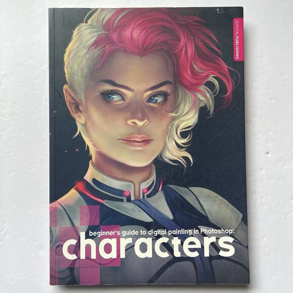 Beginners Guide to Digital Painting in Photoshop Characters Paperback - Picture 1 of 9